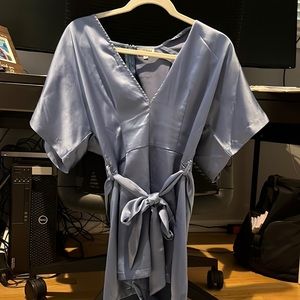 Super down size small metallic romper